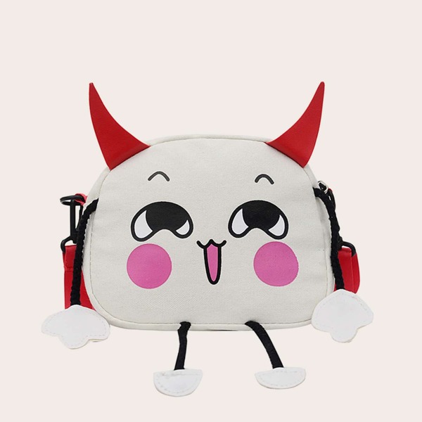 

Kids Cartoon Design Crossbody Bag, Multicolor