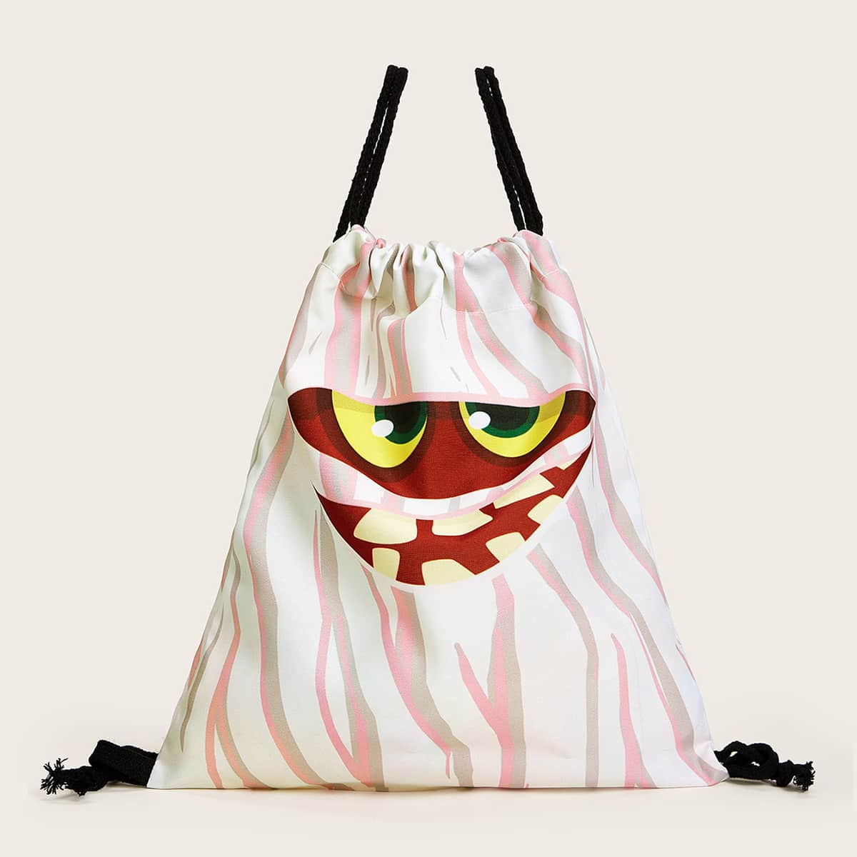 

Halloween Ghost Design Backpack, Pink