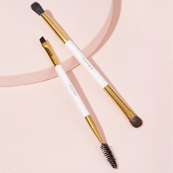 

2pcs Duo Brow Brush