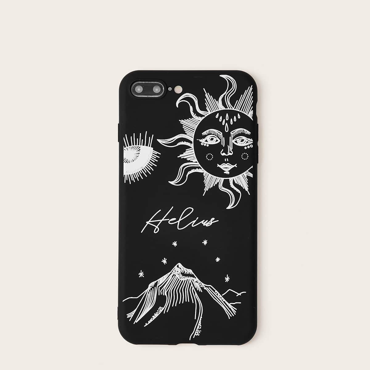 

Sun Pattern iPhone Case