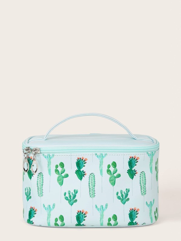 

Cactus Pattern Makeup Bag, Multicolor