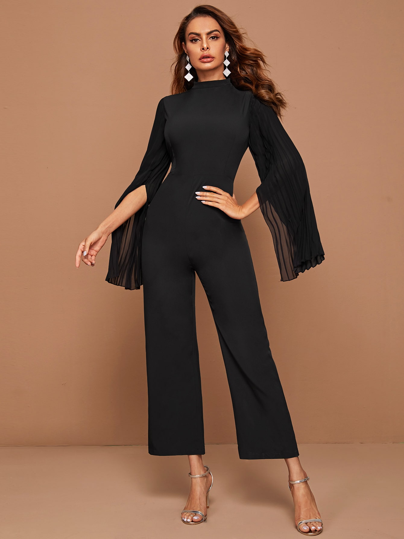 zip back jumpsuit