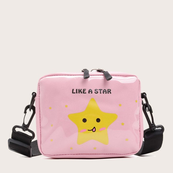 

Girls Star Graphic Crossbody Bag