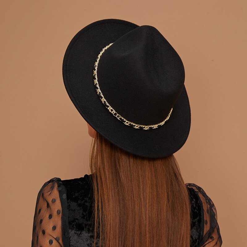 

Link Decor Floppy Hat, Black