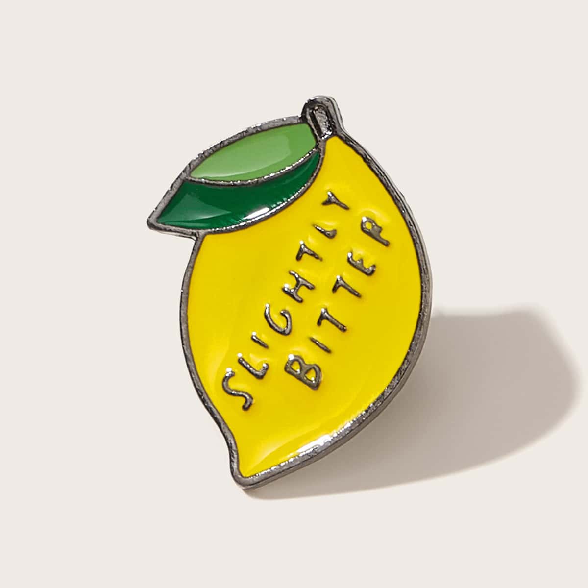 

1pc Lemon Pin, Yellow