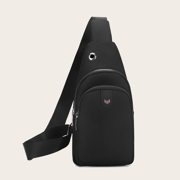 

Men Pocket Front Sling Bag