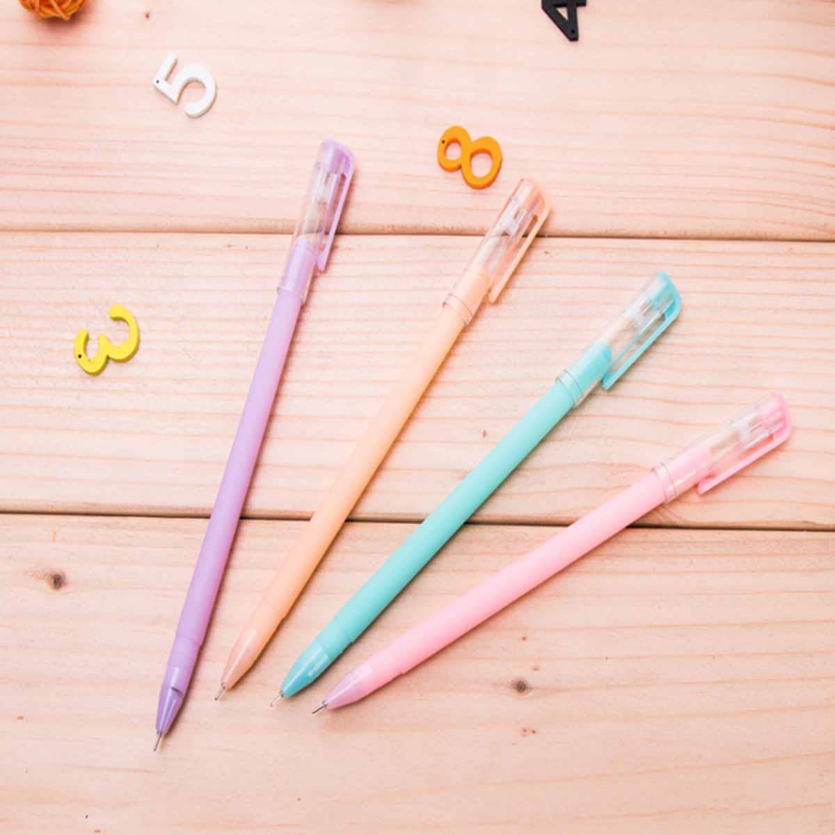

4pcs Random Solid Gel Pen