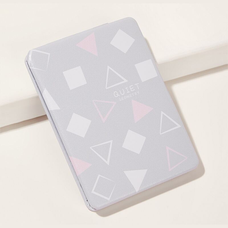 

Geometric Pattern Rectangle Mirror, Multicolor