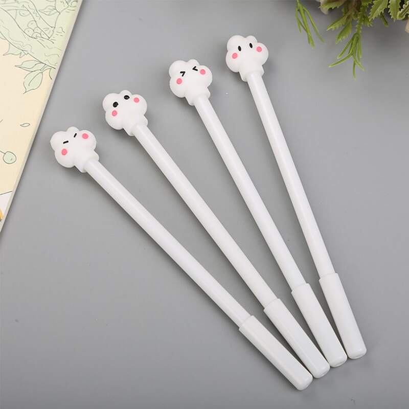 

2pcs Random Cute Cloudy Gel Pen, White
