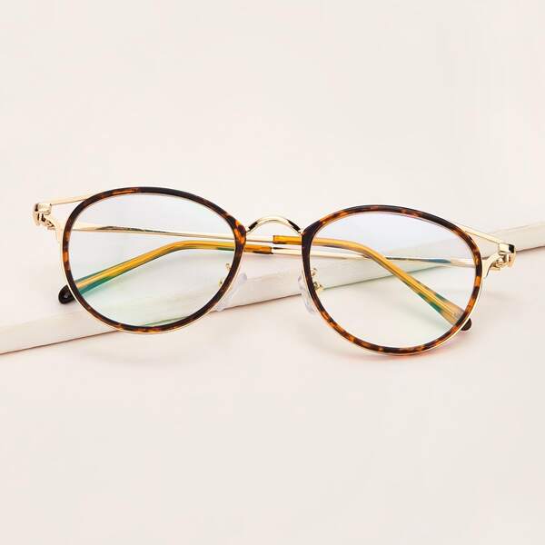 

Tortoiseshell Frame Glasses, Brown