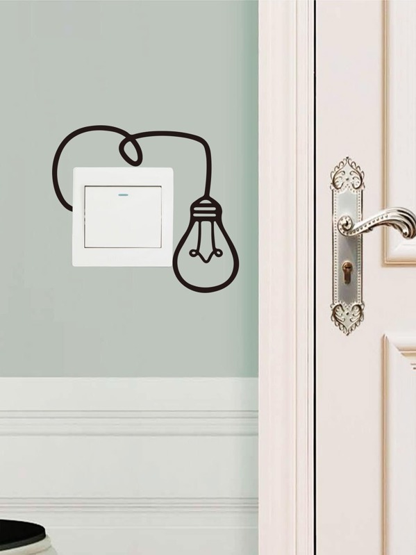

Cute Lamp Bulb Switch Sticker