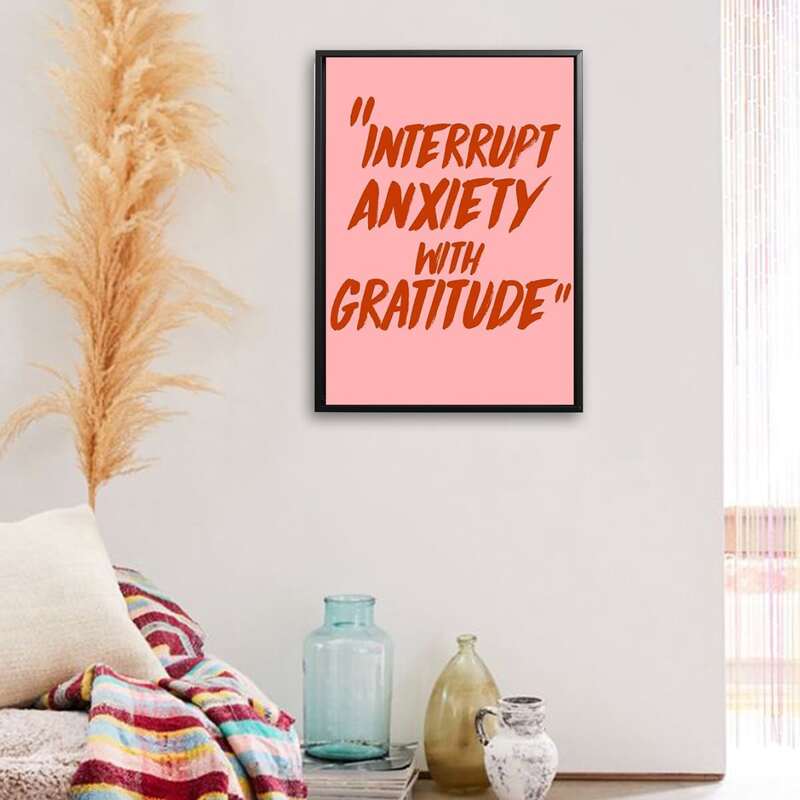 

Slogan Wall Art Print Without Frame