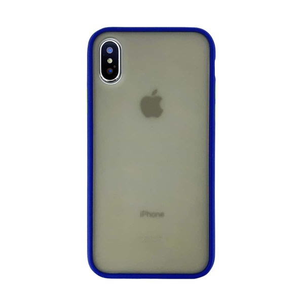 

Frosted Protective Bumper iPhone Case, Multicolor