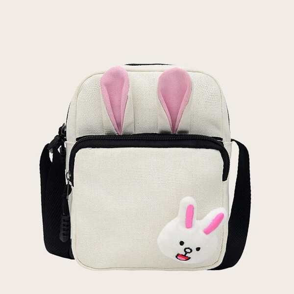 

Girls Cartoon Graphic Crossbody Bag, Multicolor