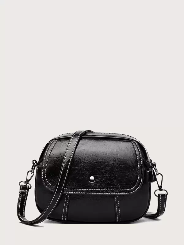 crossbody bag with side pockets