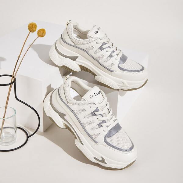 

Lace-up Front Chunky Trainers