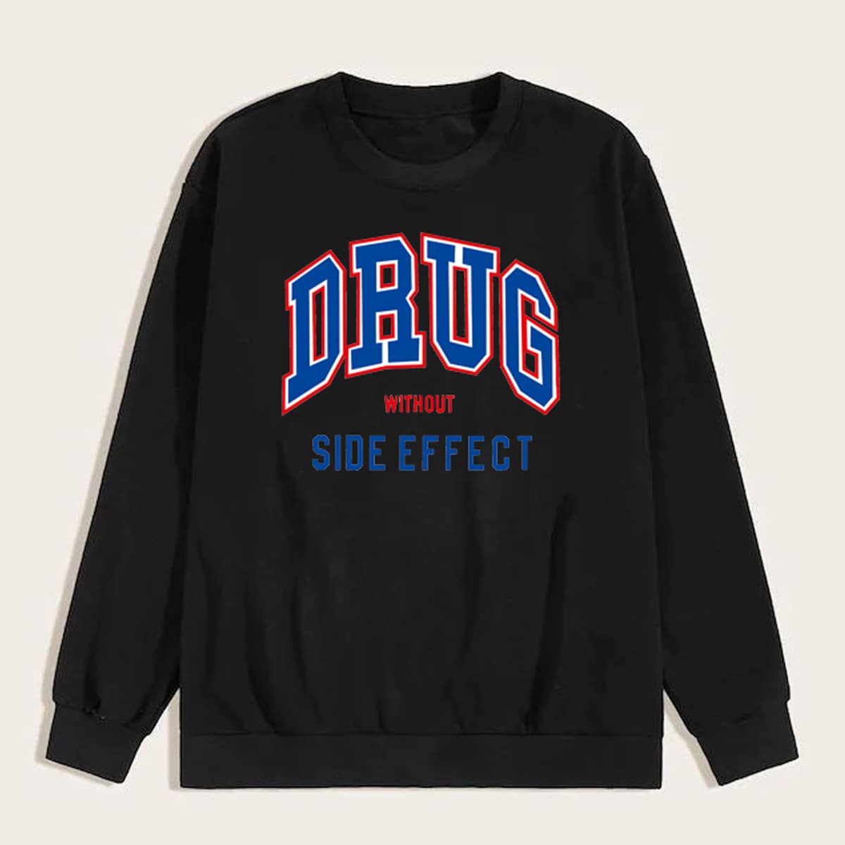 

Guys Letter Graphic Sweatshirt, Black