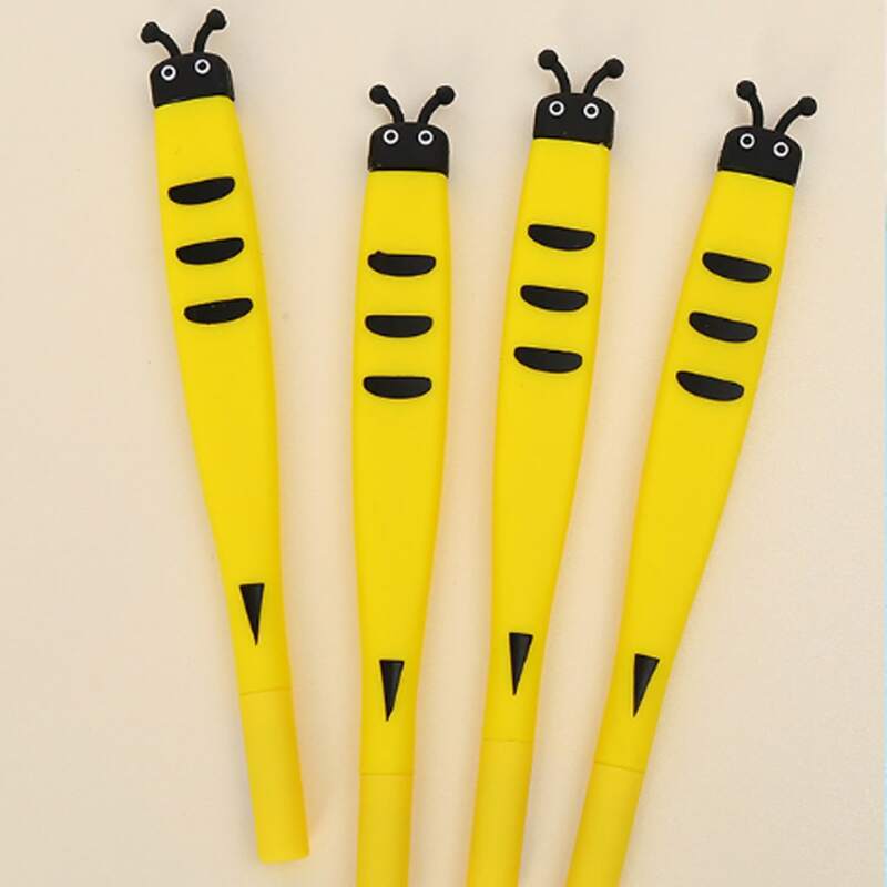 

2pcs Random Cute Bee Shaped Gel Pen