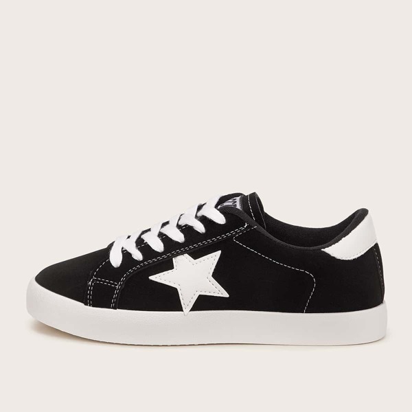 

Two Tone Lace-up Sneakers