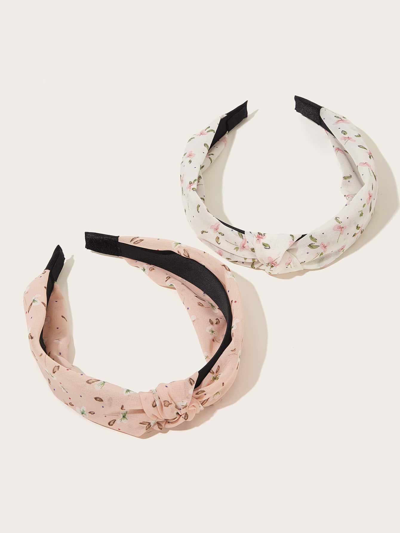 2pcs Ditsy Floral Pattern Headband