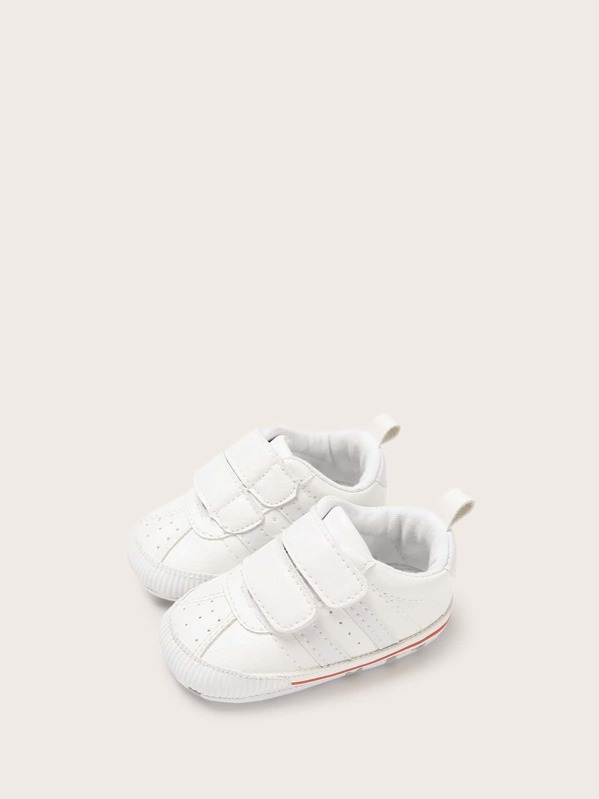 

Baby Girls Velcro Strap Sneakers, White