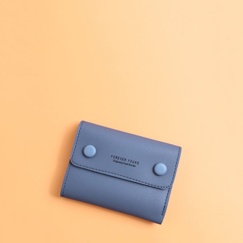 

Fold Over Wallet, Blue