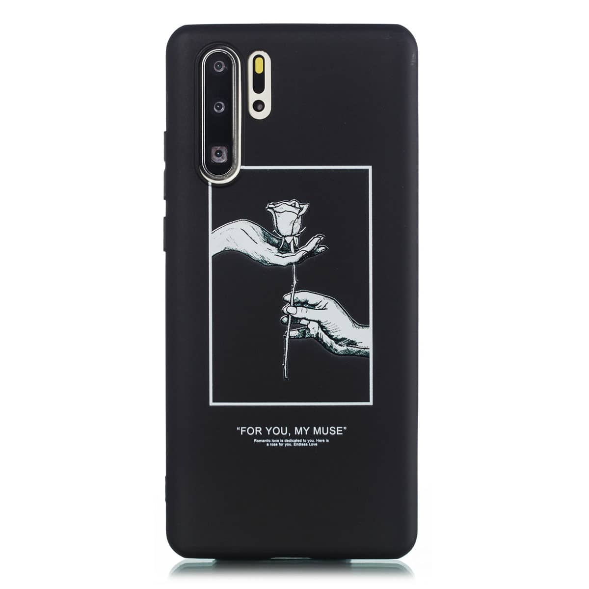 

Hand & Rose Pattern Huawei Series Phone Case