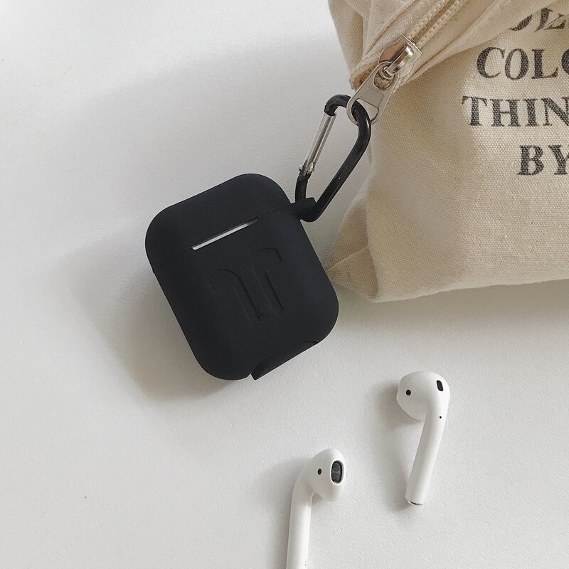 

Solid Wireless Bluetooth Earphone Case, Black