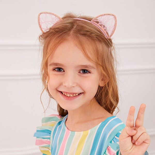 

Toddler Girls Ear Design Headband 2pcs
