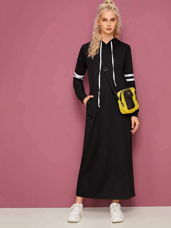 maxi sweatshirt dress