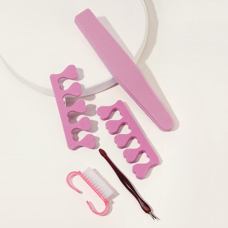 

5pcs Manicure Set, Pink
