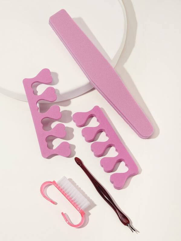 

5pcs Manicure Set, Pink