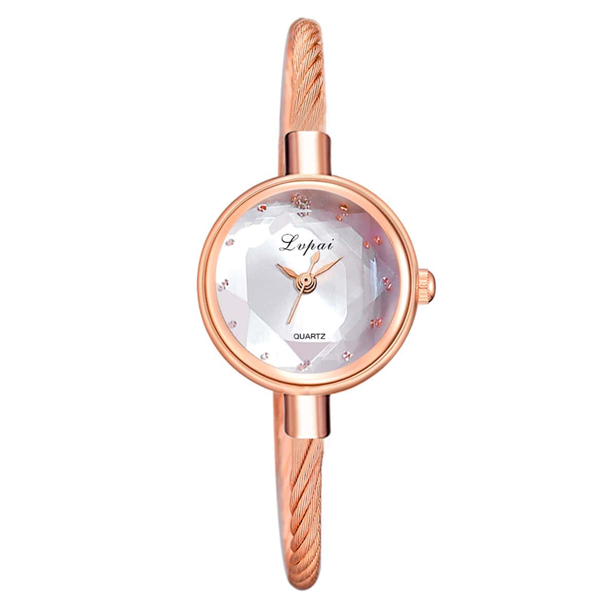 

Thin Band Twist Rope Bracelet Watch