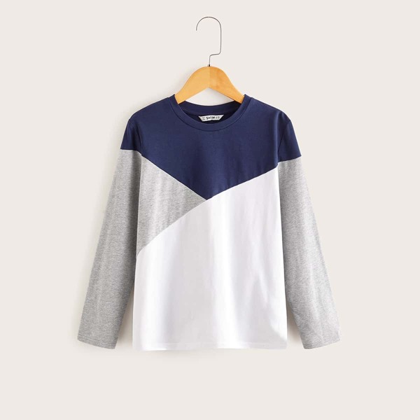 

Boys Colorblock Top, Multicolor