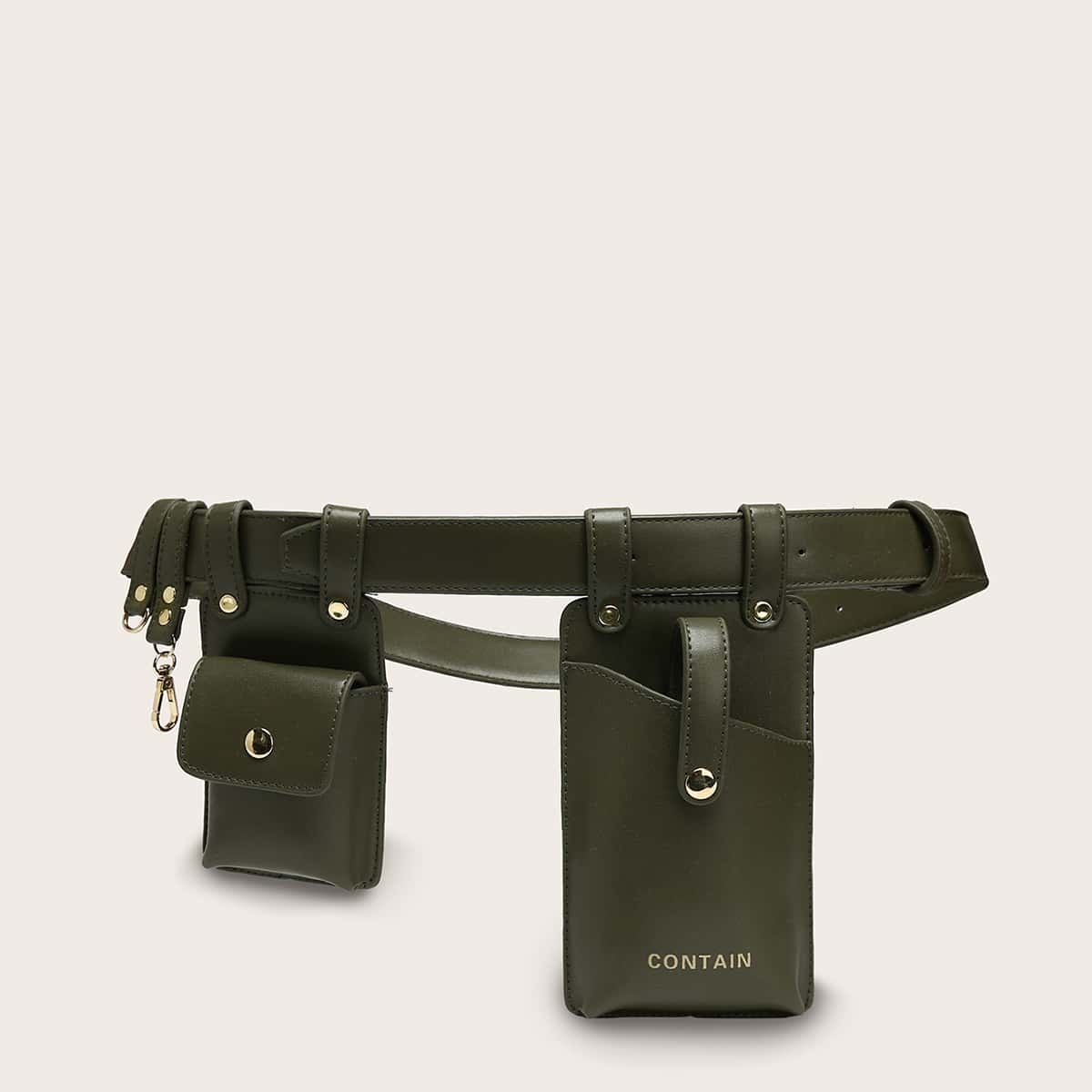 Image of Double Pocket Front Bum Bag