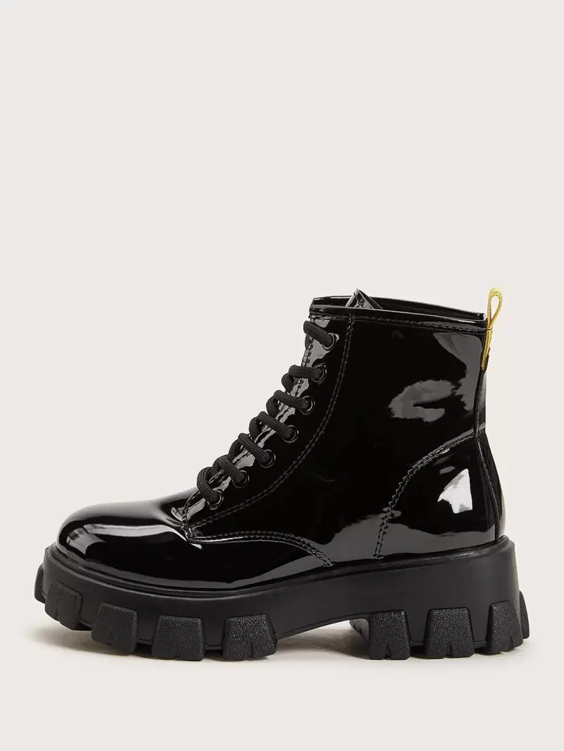 Kampfstiefel mit Band vorn Kampfstiefel mit Band vorn