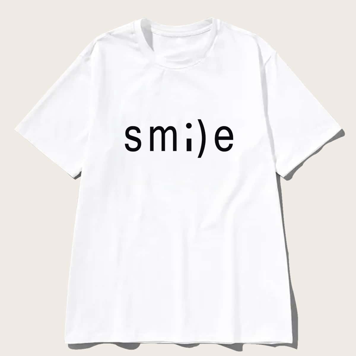 

Guys Letter Graphic Tee, White