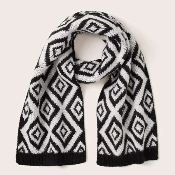 

Toddler Kids Chevron Pattern Scarf