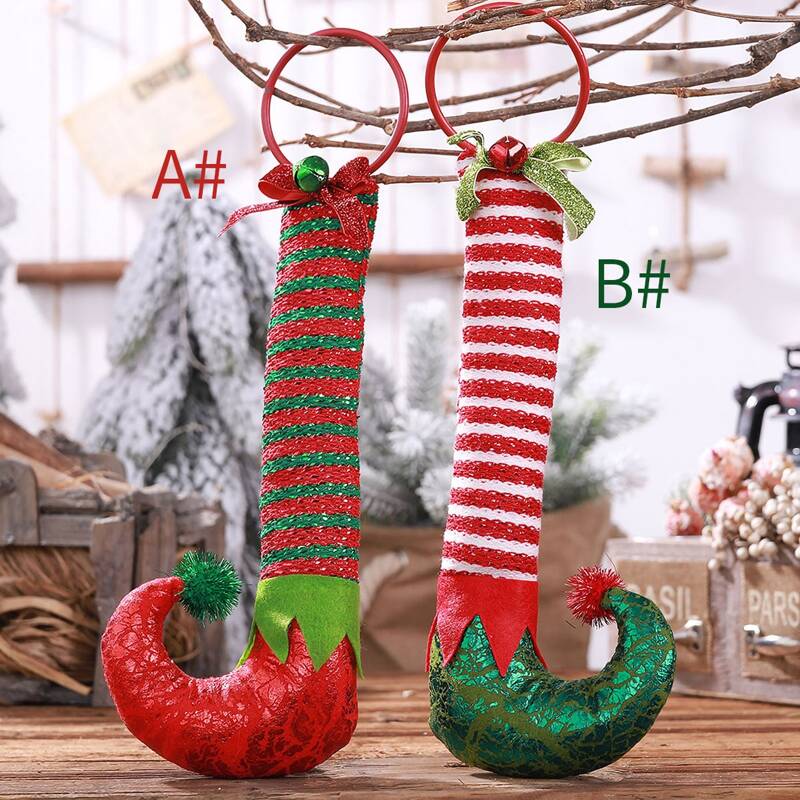 

1pc Christmas Stocking Hanging Ornament, Multicolor
