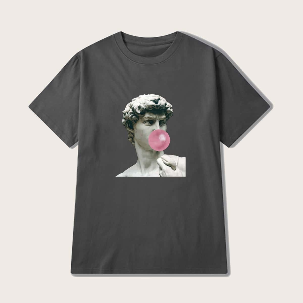 

Guys Figure Graphic Tee, Grey