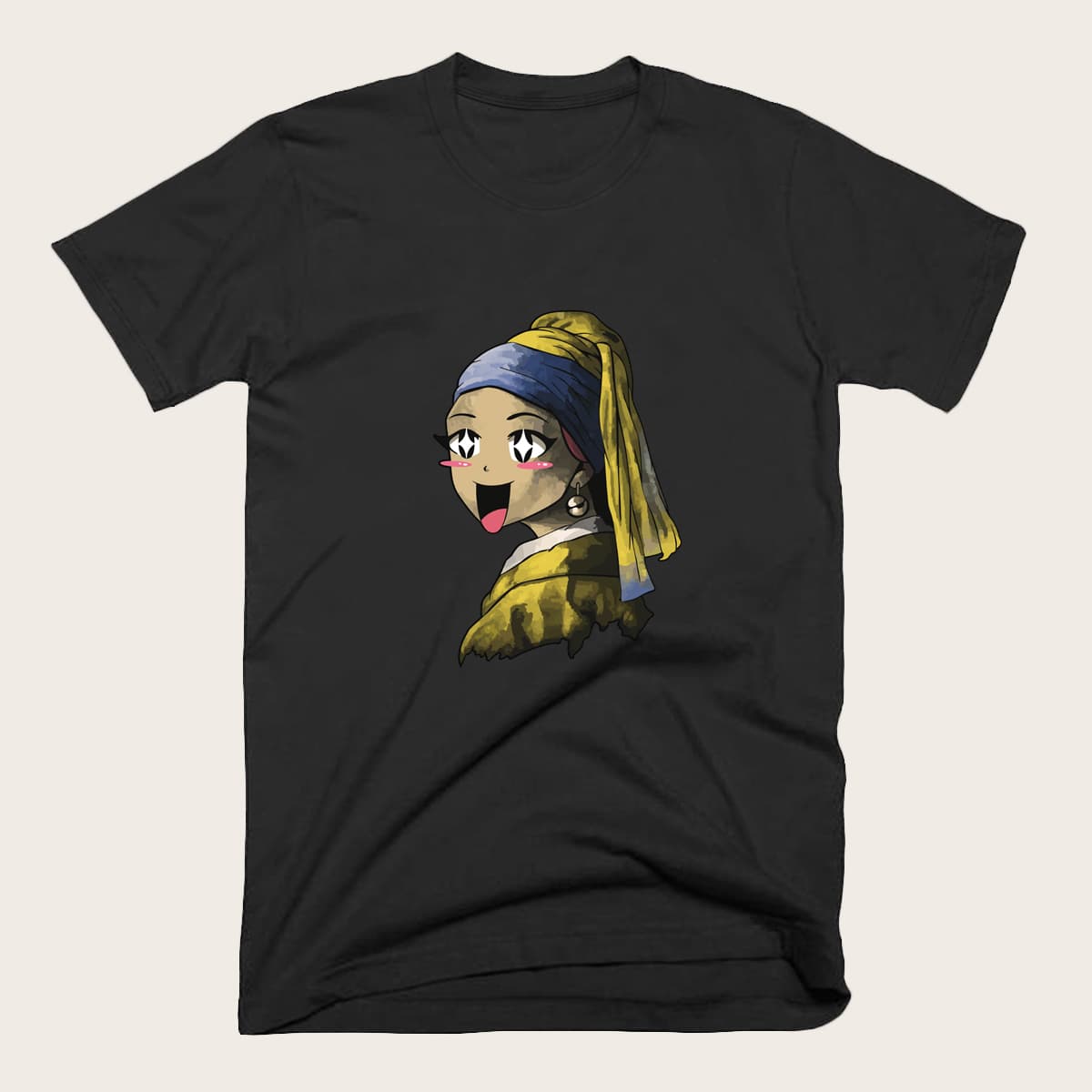 

Guys Cartoon Graphic Tee, Black