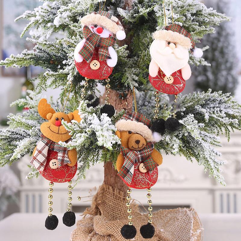 

1pc Cute Christmas Hanging Ornament, Multicolor
