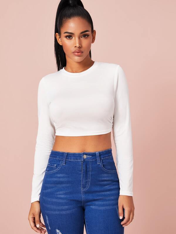 shein backless top