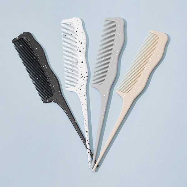 

1pc Random Color Hair Comb, Multicolor