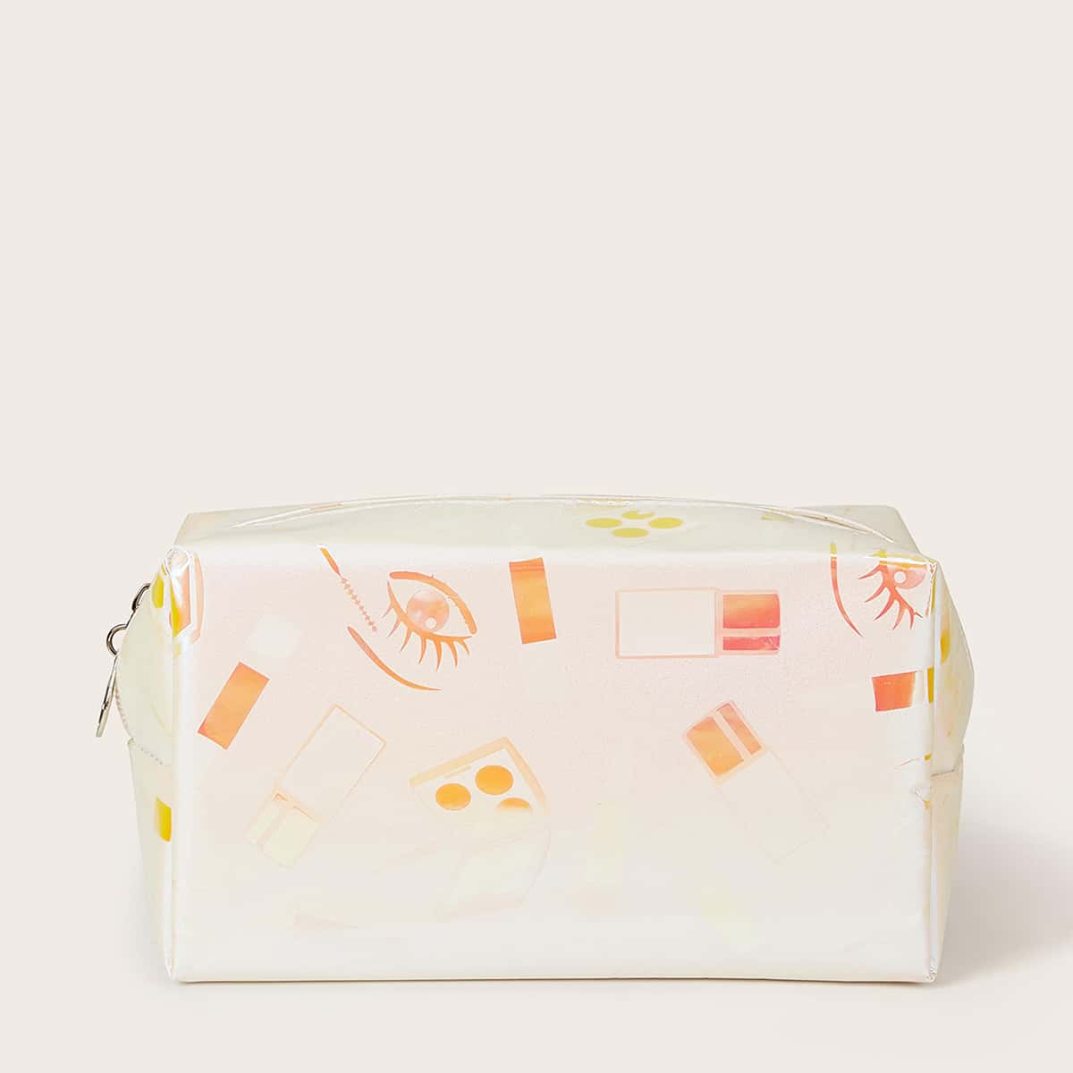 

Cosmetic Print Makeup Bag, Multicolor