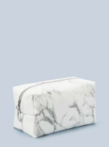 1 pieza Bolso jaspeado de gran capacidad de viaje con lavado Bolso de maquillaje para mujeres Chicas - Multicolor - Ver 2