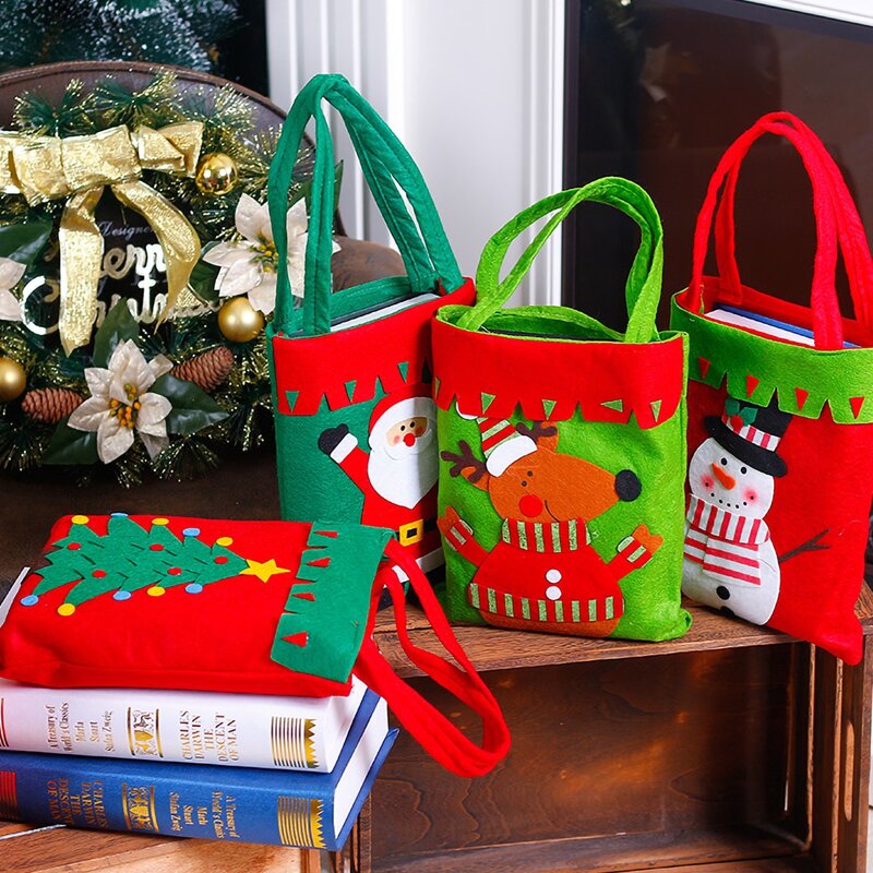 

1pc Christmas Cute Candy Bag Ornament, Multicolor