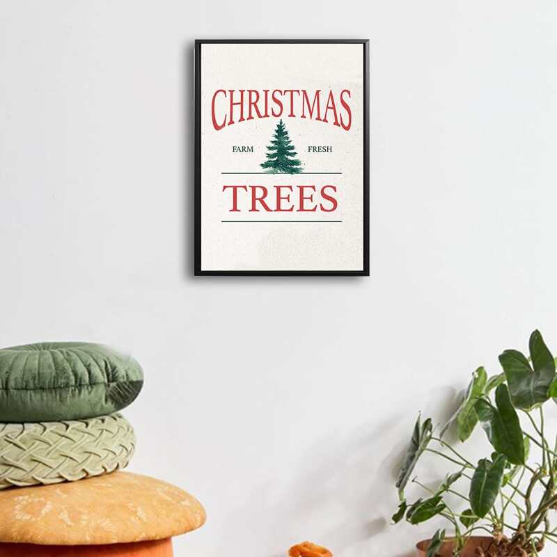 

Christmas Tree Wall Print Without Frame