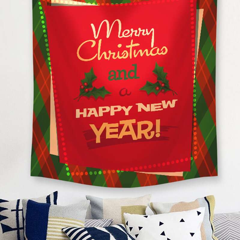 

Christmas Print Tapestry