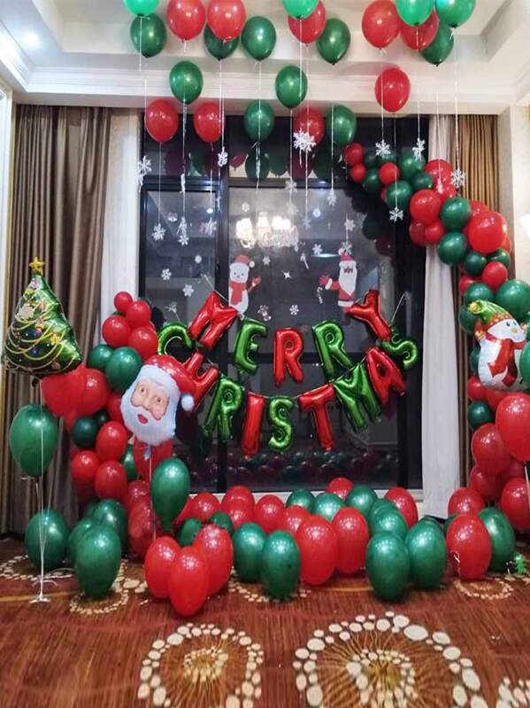 

Christmas Decorative Balloon, Multicolor